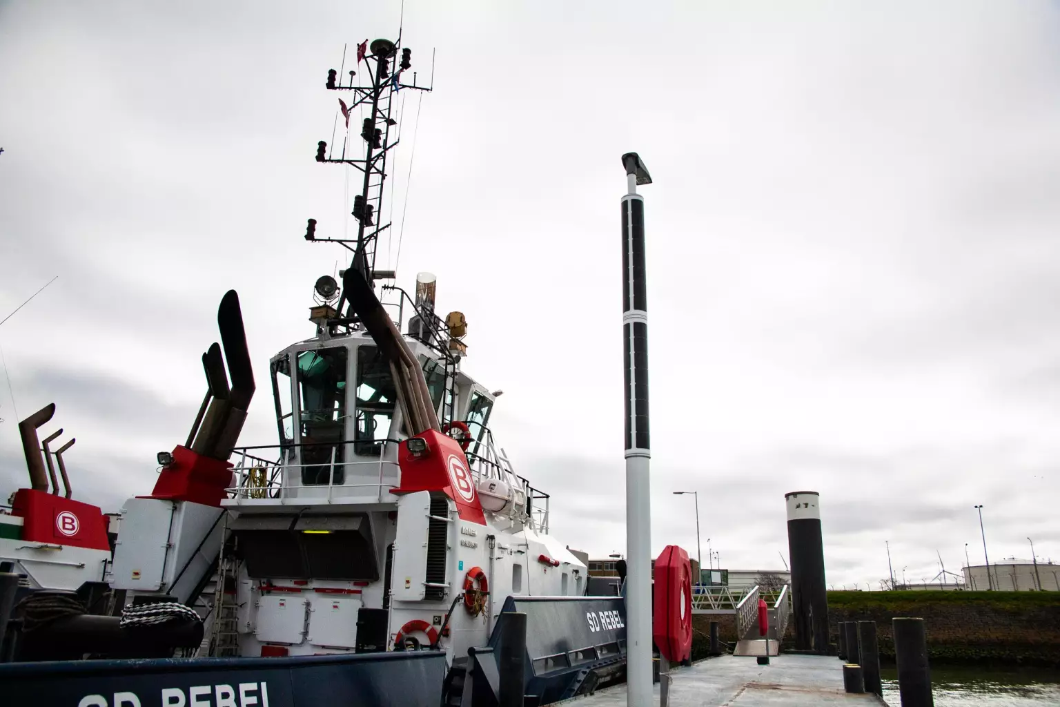 Solar Industrieller Beleuchtungsmast