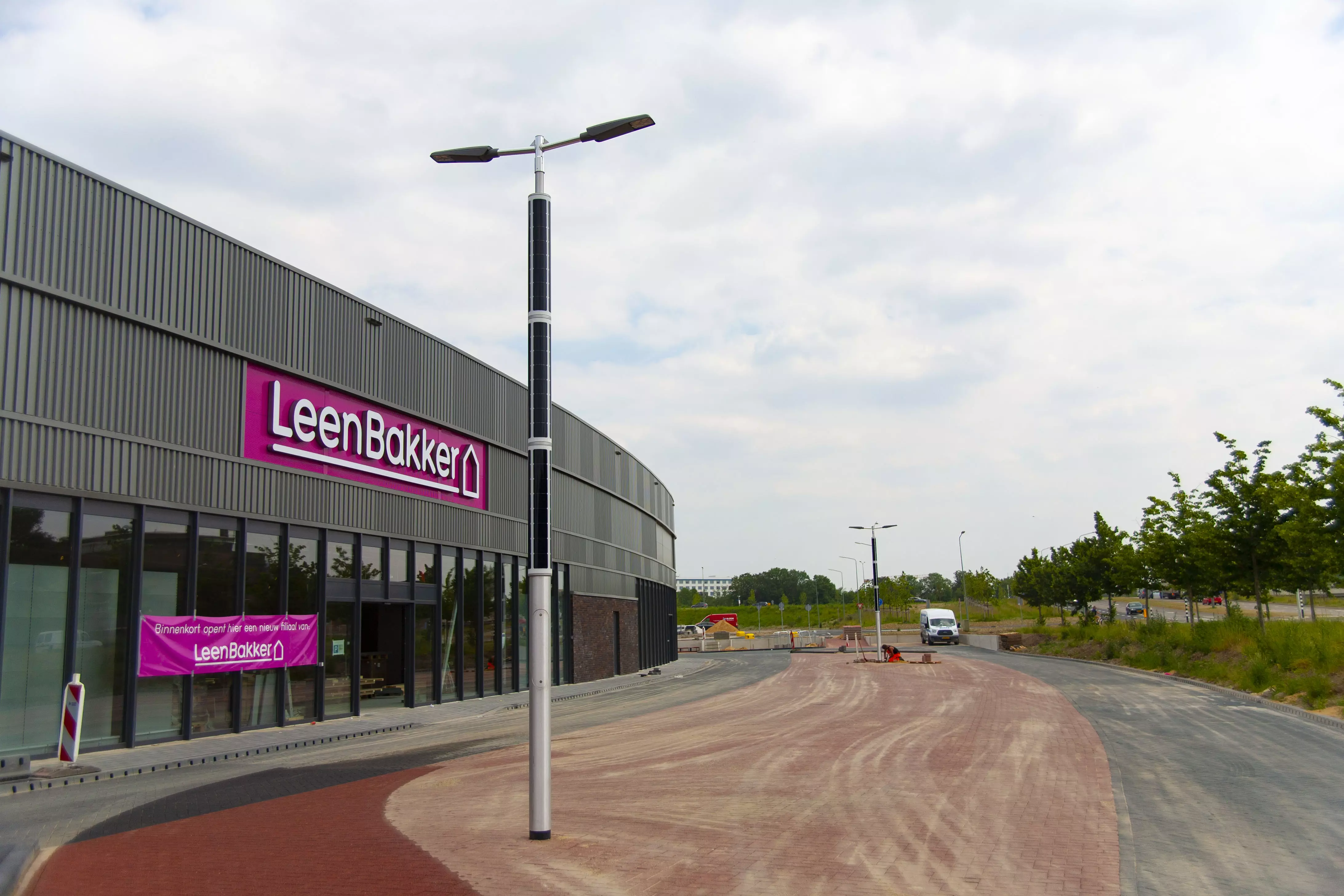 Soluxio Solarbeleuchtung für öffentliche Parkplätze