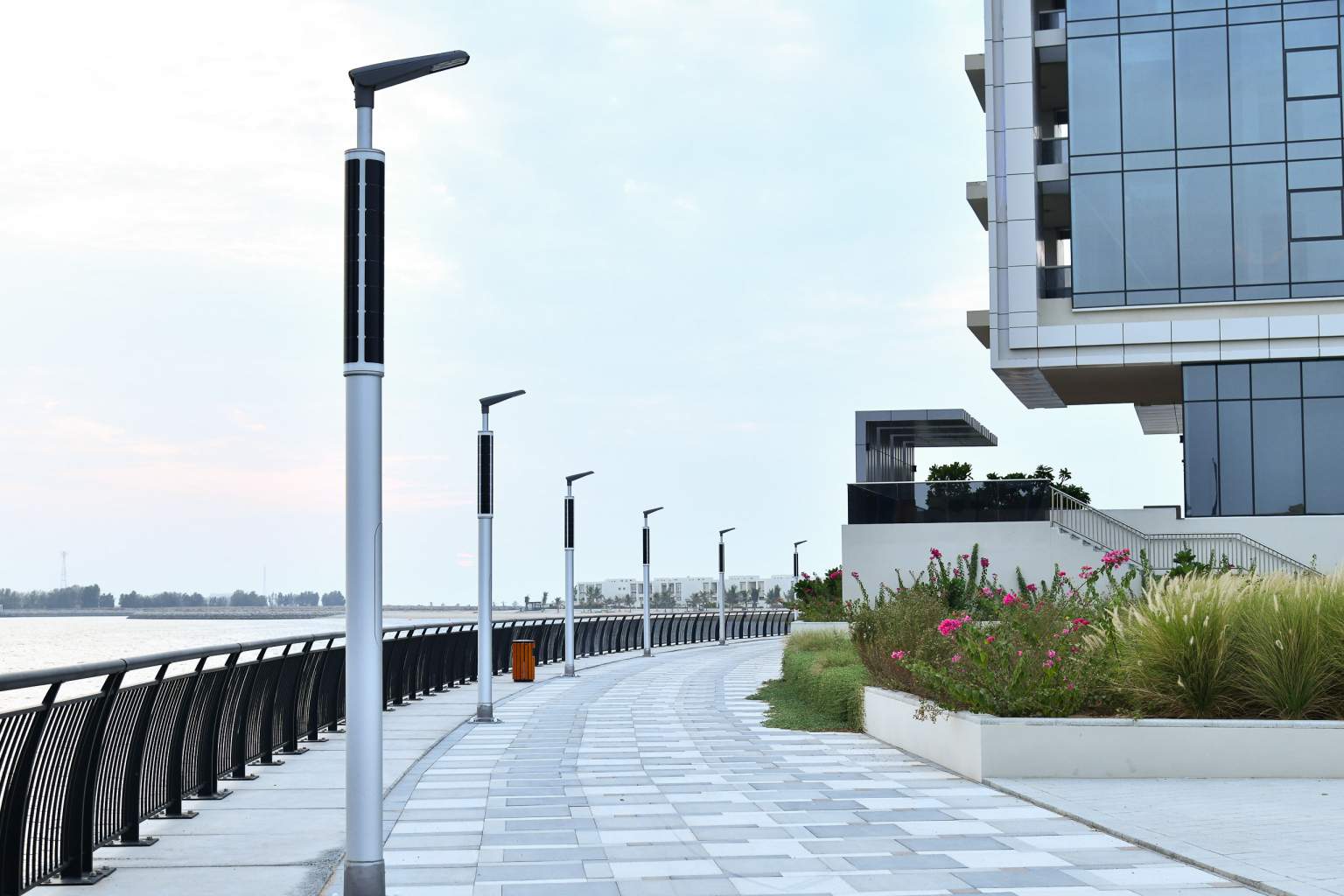 Soluxio solar lights at Ras al Khaimah, UAE