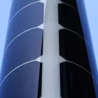 Cylindrical solar panel