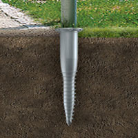 solar pole foundation