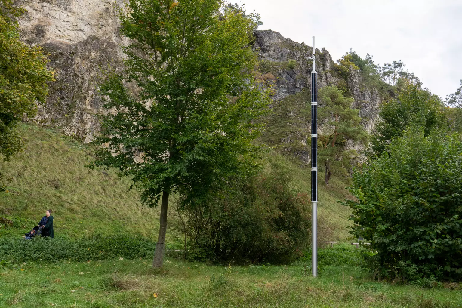 WiFi on solar power by the Soluxio in Germany